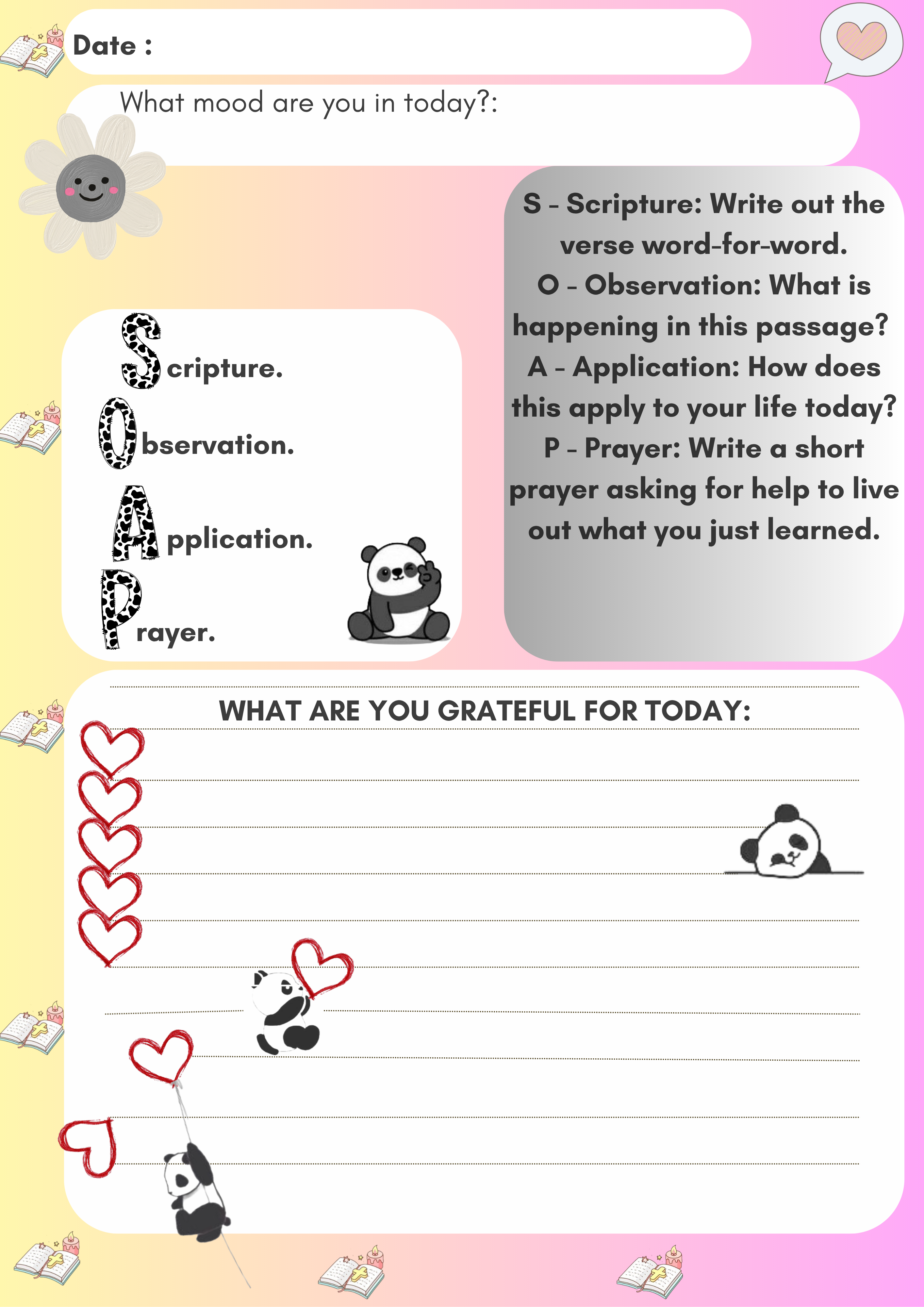 With_Your_Sword S.O.A.P. Method Interactive Bible Journal Bundle.